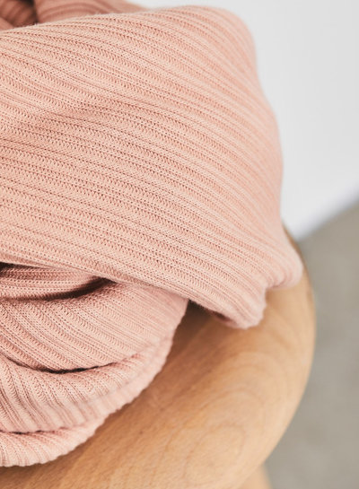 Mind The Maker rose - organic selanik knit