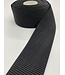 black ribbed - waist elastic 60 mm