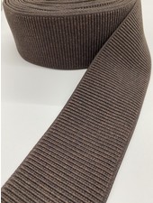 brown ribbed - waist elastic 60 mm