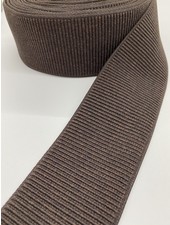 M. brown ribbed - waist elastic 60 mm