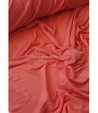 deadstock coral jersey - lining