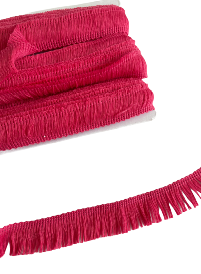 fringe blue and white