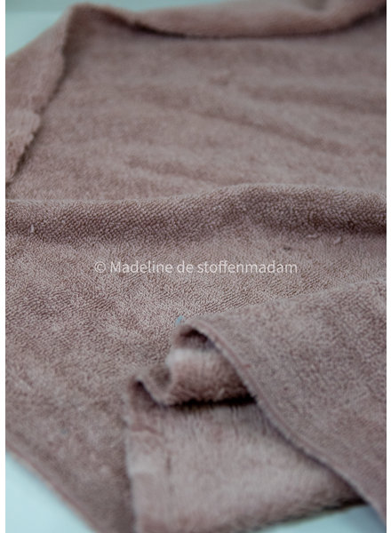 M dusty pink bamboo towel fabric - royal look