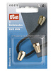 Prym 2  cord ends soft gold - Prym