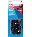 Prym navulverpakking anorak knopen 15mm antraciet - 10 stuks - Prym