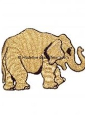 Prym olifant goud - strijkapplicatie