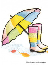 M. botjes en paraplu regenboog - applicatie 002