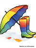 M. boots and umbrella rainbow  - application 003