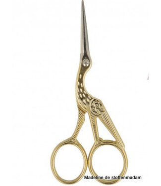 embroidery scissors - gold