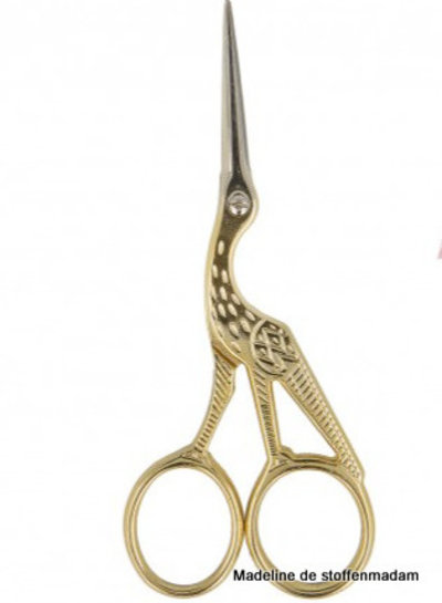 embroidery scissors - gold