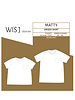 Wisj patterns Matty t-shirt of blouse  - ladies and gentlemen