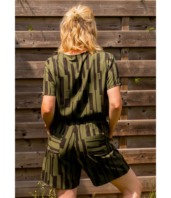 Wisj patterns Matty t-shirt of blouse  - dames en heren