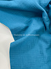 petrol blue - solid tetra double gauze