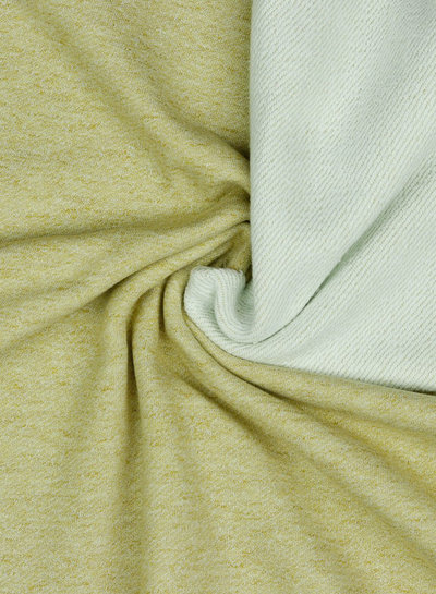 soft yellow melee - GOTS - sturdy french terry