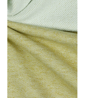 soft yellow melee - GOTS - sturdy french terry