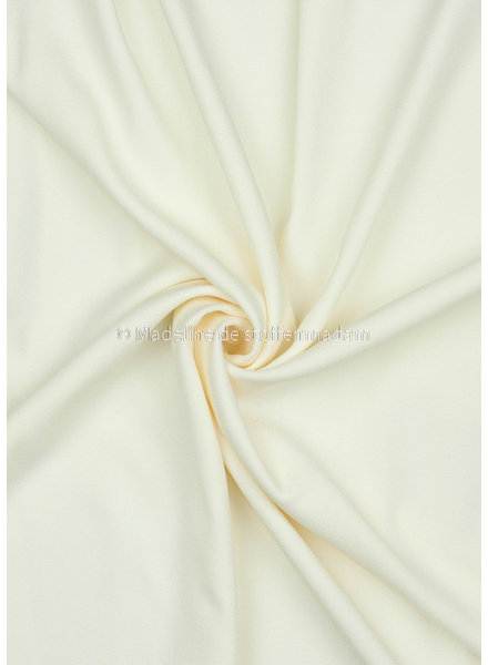 gebroken wit - zomerse iscose crêpe met 3% elasthan