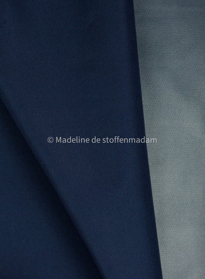 M. waterafstotende canvas outdoor - marineblauw