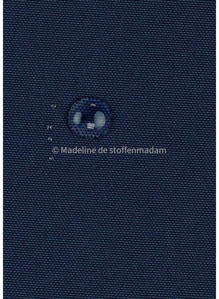 waterafstotende canvas outdoor - marineblauw