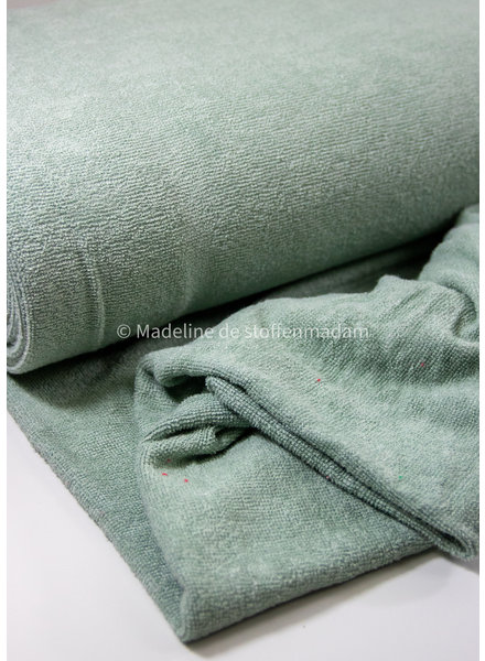M bamboo towel fabric - mint