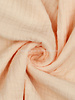 M.  soft salmon muslin fabric