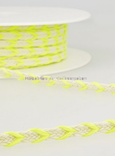 M. two tone touw fluo geel - 6 mm  - kleur 101