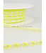 two tone touw fluo geel - 6 mm  - kleur 101