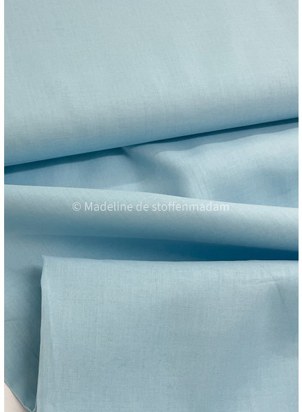 M. cotton voile pale blue