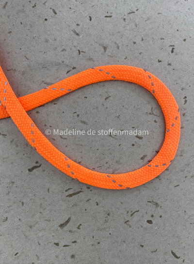 M. neon oranje  - touw - 9 mm - kleur 203