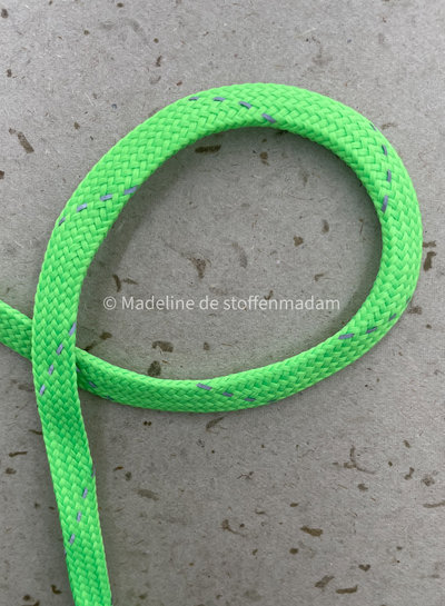 M. neon groen  - touw - 9 mm - kleur 202