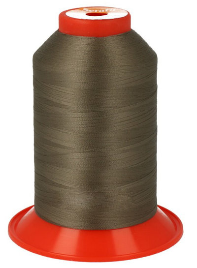 Amann Mettler Serafil 180 Tex 16 5000m - color 0329 - grey brown