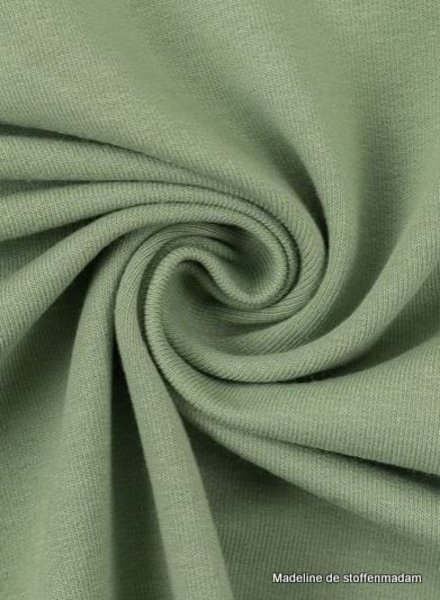 Swafing mint green - cuff fabric - GOTS