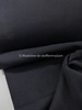 M. black - soft coat fabric