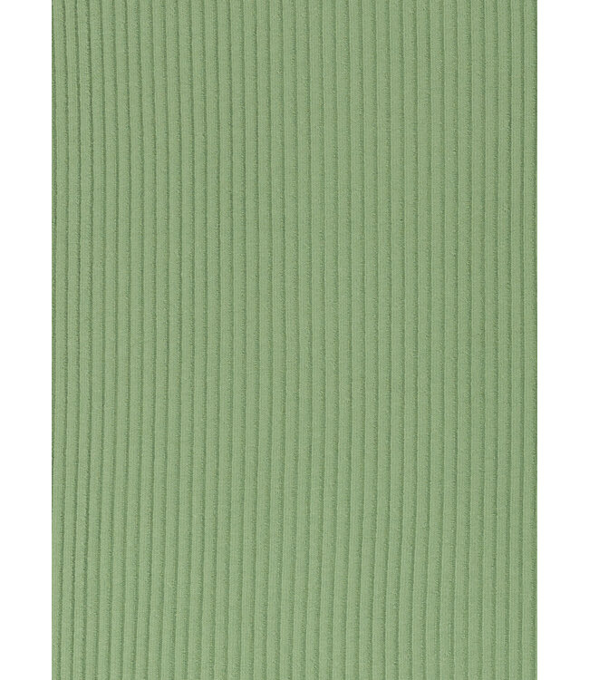 mintgroen - extra dikke ribbel boordstof