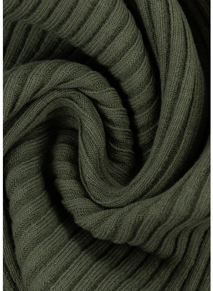 Swafing khaki - thick ridge ribbing