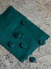 Mind The Maker Bottle green - curb cotton button  - 11 mm