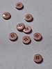 Meet Milk dusty pink - plain corozo button - 15 mm