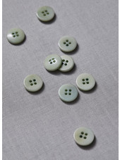 Meet Milk soft mint - plain corozo button - 15 mm