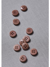 Meet Milk dusty pink - plain corozo button - 11 mm