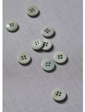 Meet Milk soft mint - plain corozo button - 11 mm