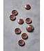 Meet Milk oud roze - dish corozo knoop - 25 mm