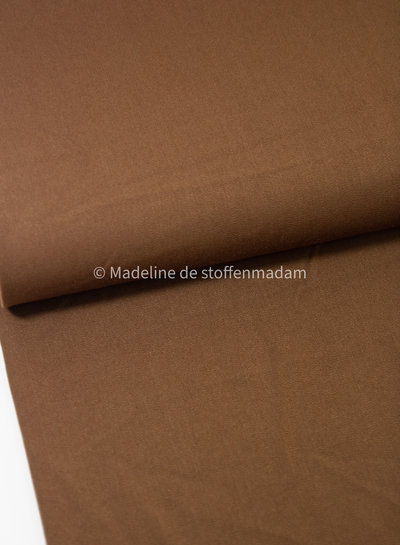 M. mokka - soepelvallende  (broeken)stof