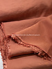 M. burnt orange glamour viscose twill