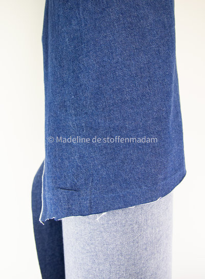 True Denim by M. Comfort Stretch Denim  - Mid-Wash Denim - 9.5 oz