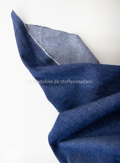 True Denim by M. Comfort Stretch Denim  - Mid-Wash Denim - 9.5 oz