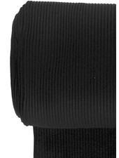 black -  thick ridge ribbing