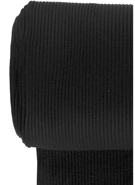 black -  thick ridge ribbing