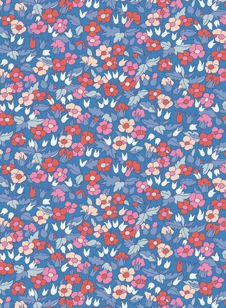 Liberty of London picadilly poppy - cotton