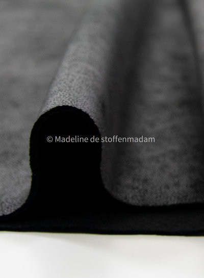 black artificial leather - perfect for upholstery and for bags - sturdy quality