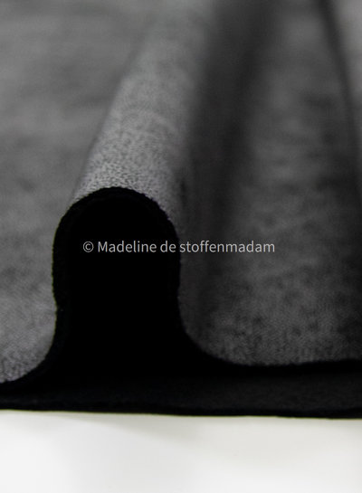 M. black artificial leather - perfect for upholstery and for bags - sturdy quality