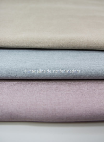 M. oudroze - heel mooie stevige stof - met fleece achterkant - perfect voor tassen of om te stofferen - voor interieur